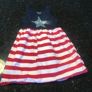 Patriotic tank dress